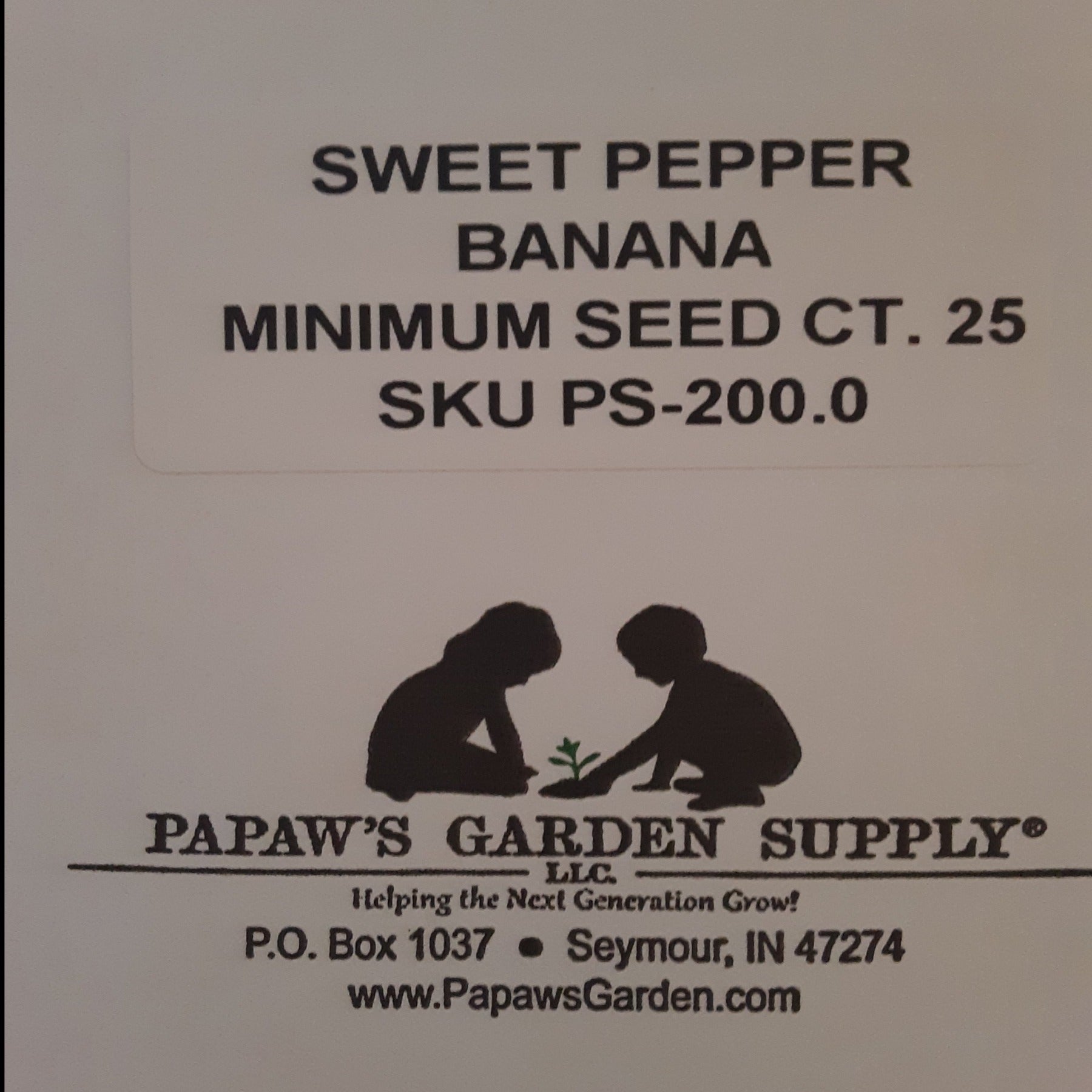Sweet Banana Heirloom Pepper Seeds