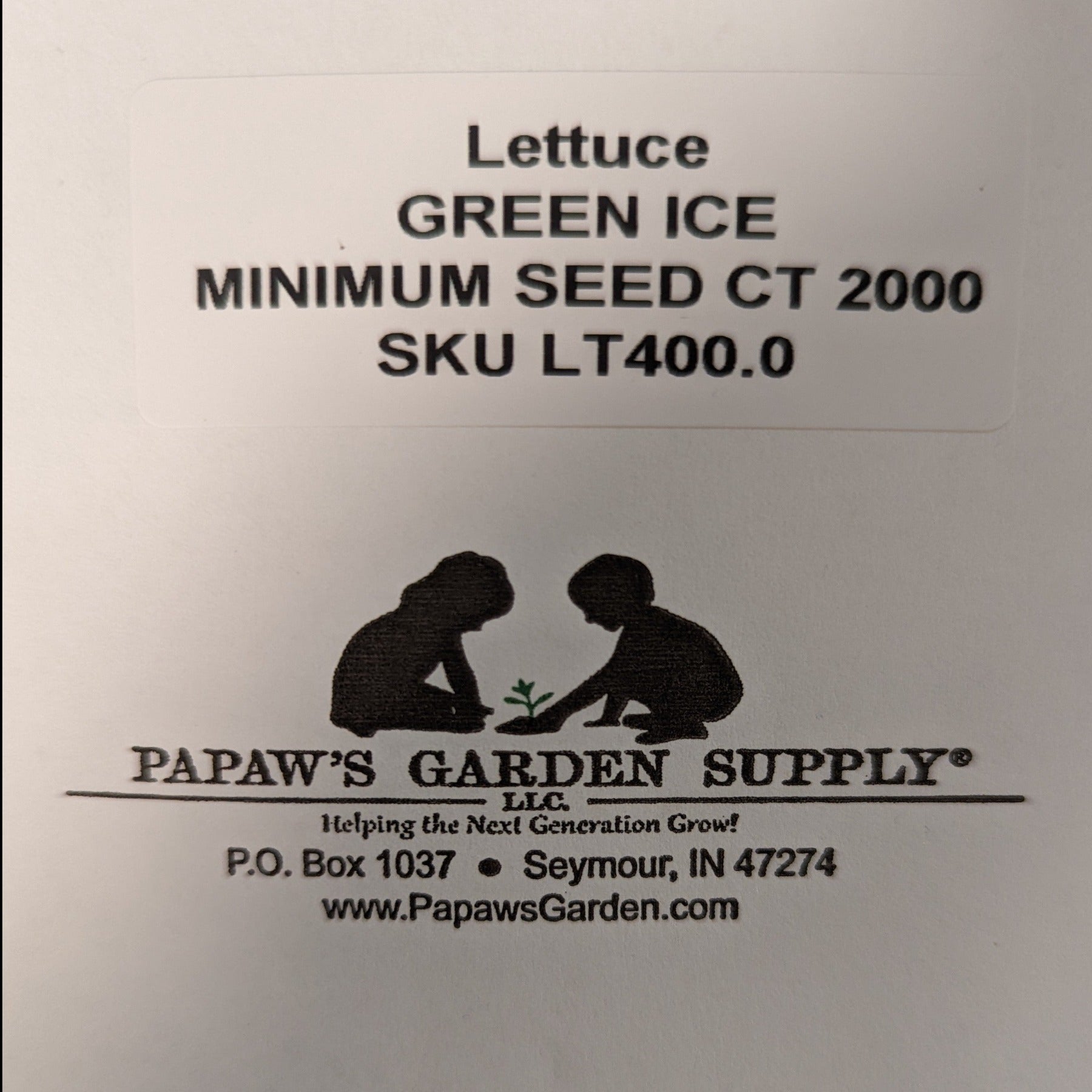 Green Ice Loose Leaf Lettuce Seeds
