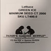 Green Ice Loose Leaf Lettuce Seeds