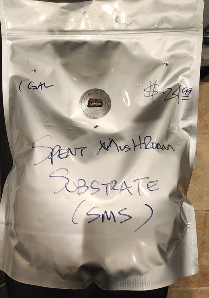 Spent Mushroom Substrate (SMS) Additive - Boost Your Worm Castings and Composting Systems