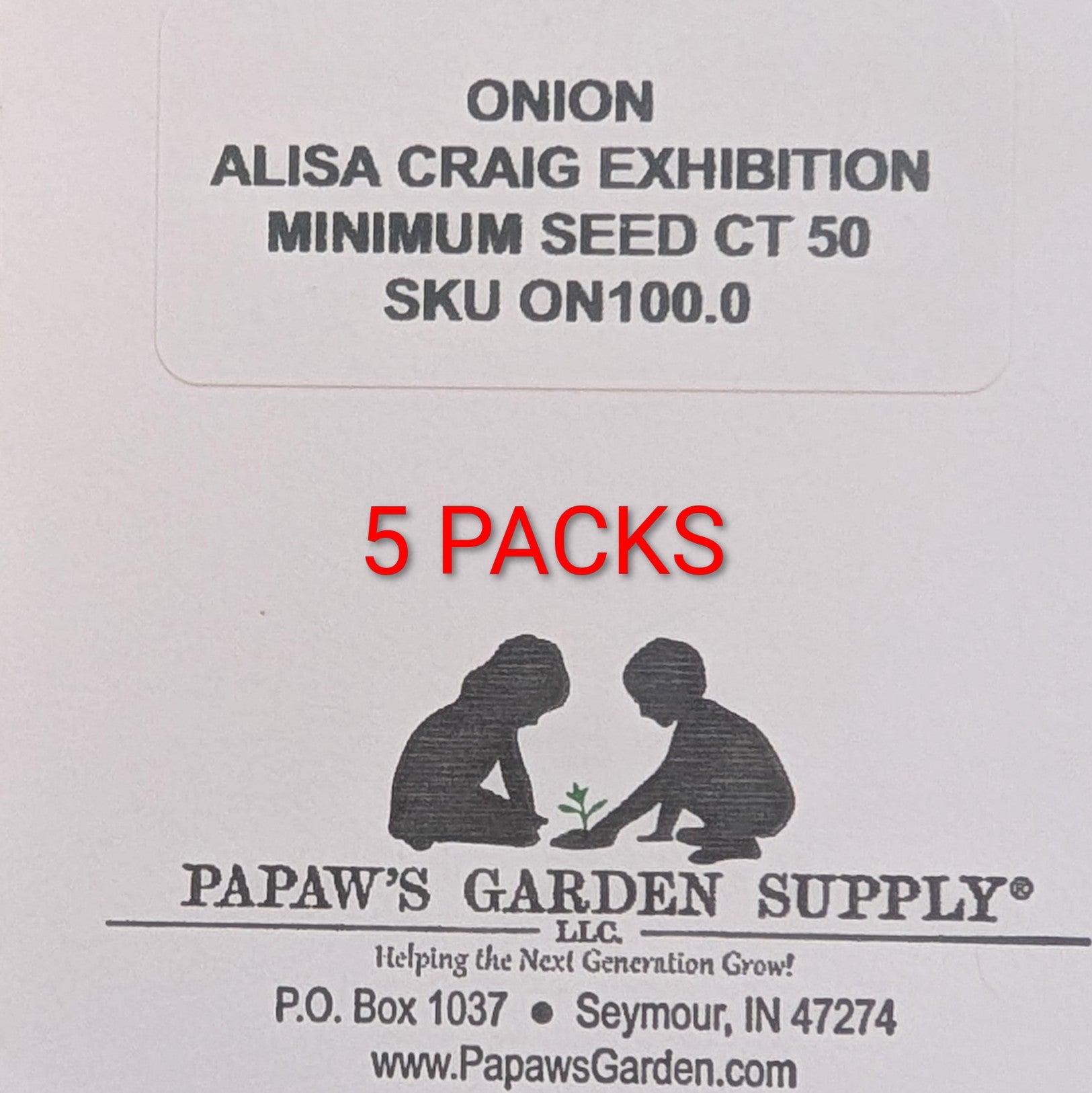 Alisa Craig Exhibition Onion Seeds