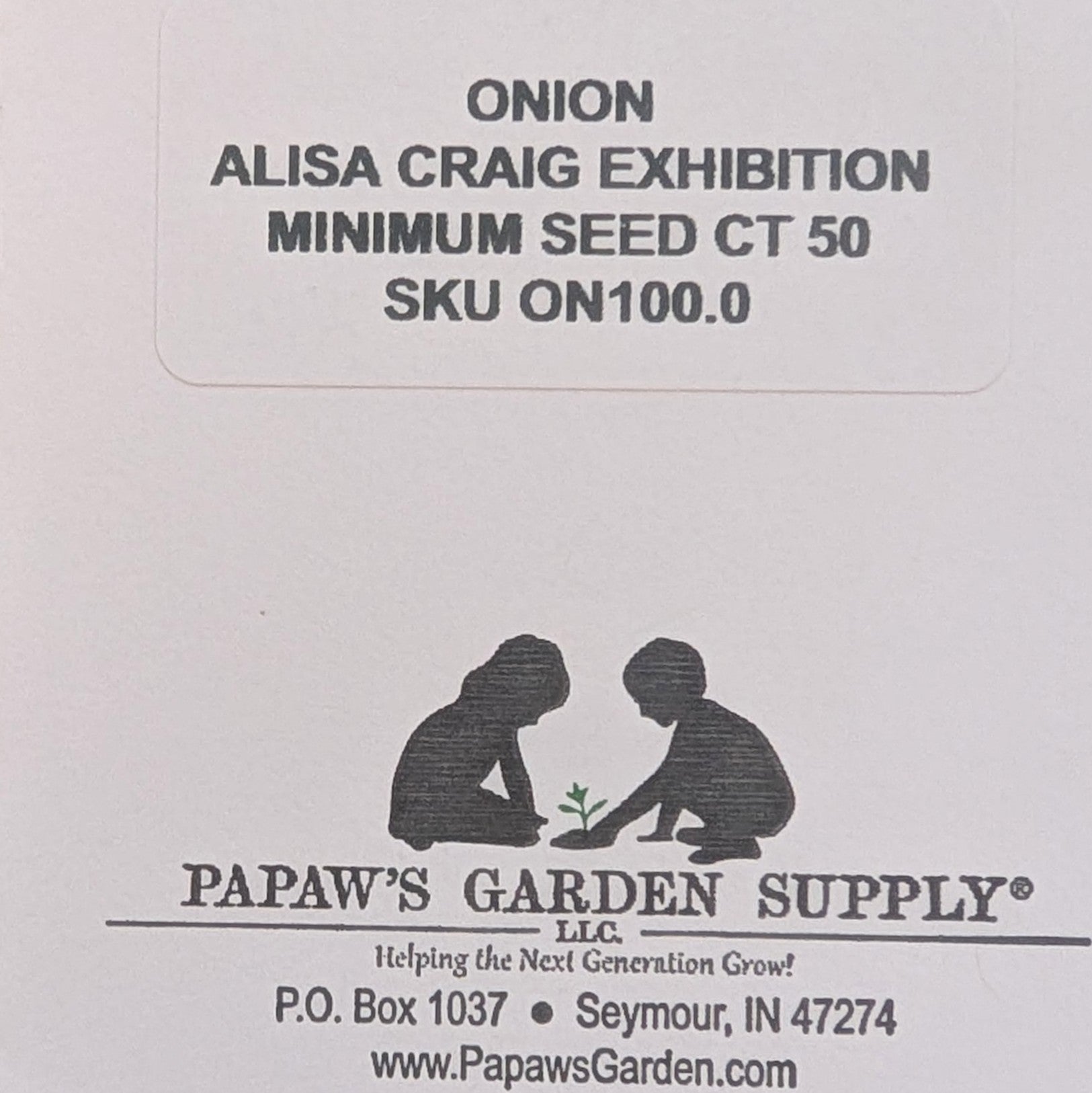 Alisa Craig Exhibition Onion Seeds