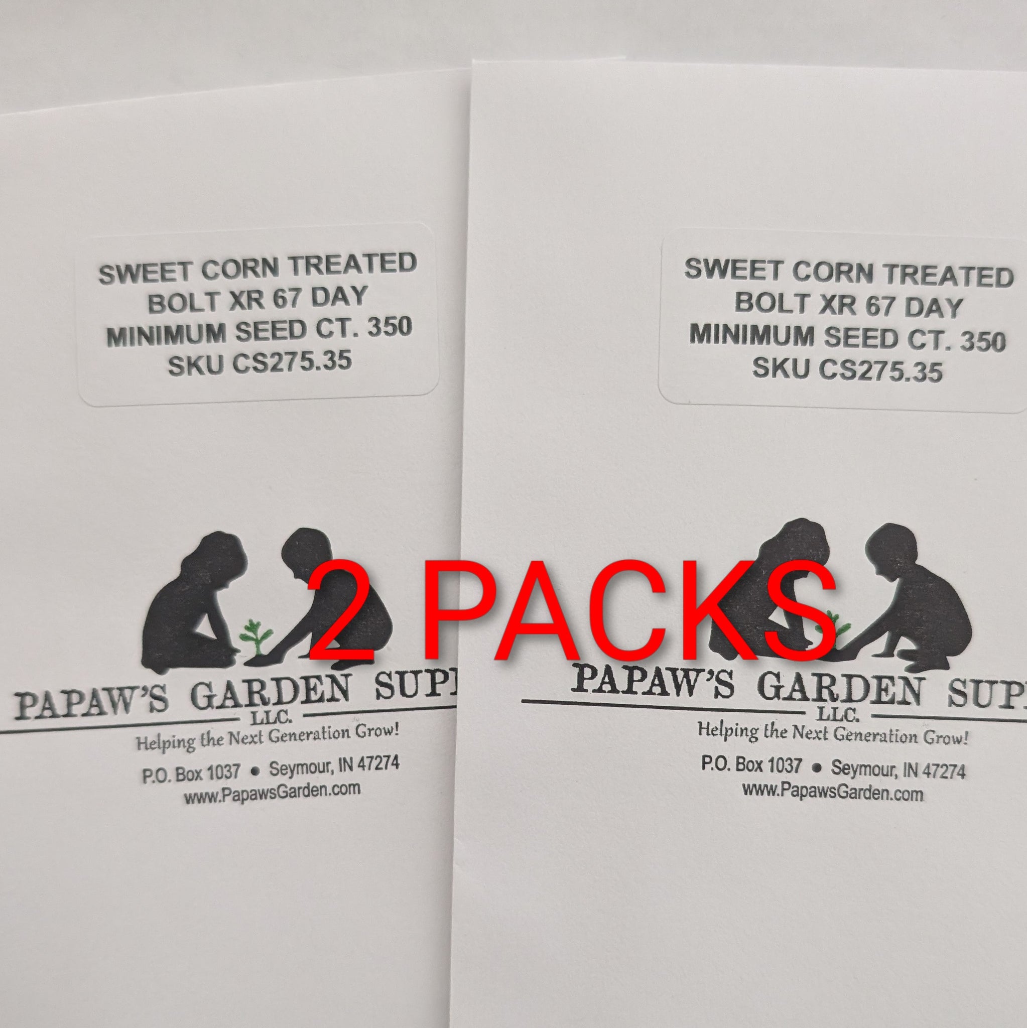 BOLT XR Extra Early 67 DAY Treated Bicolor Sweet Corn Seeds