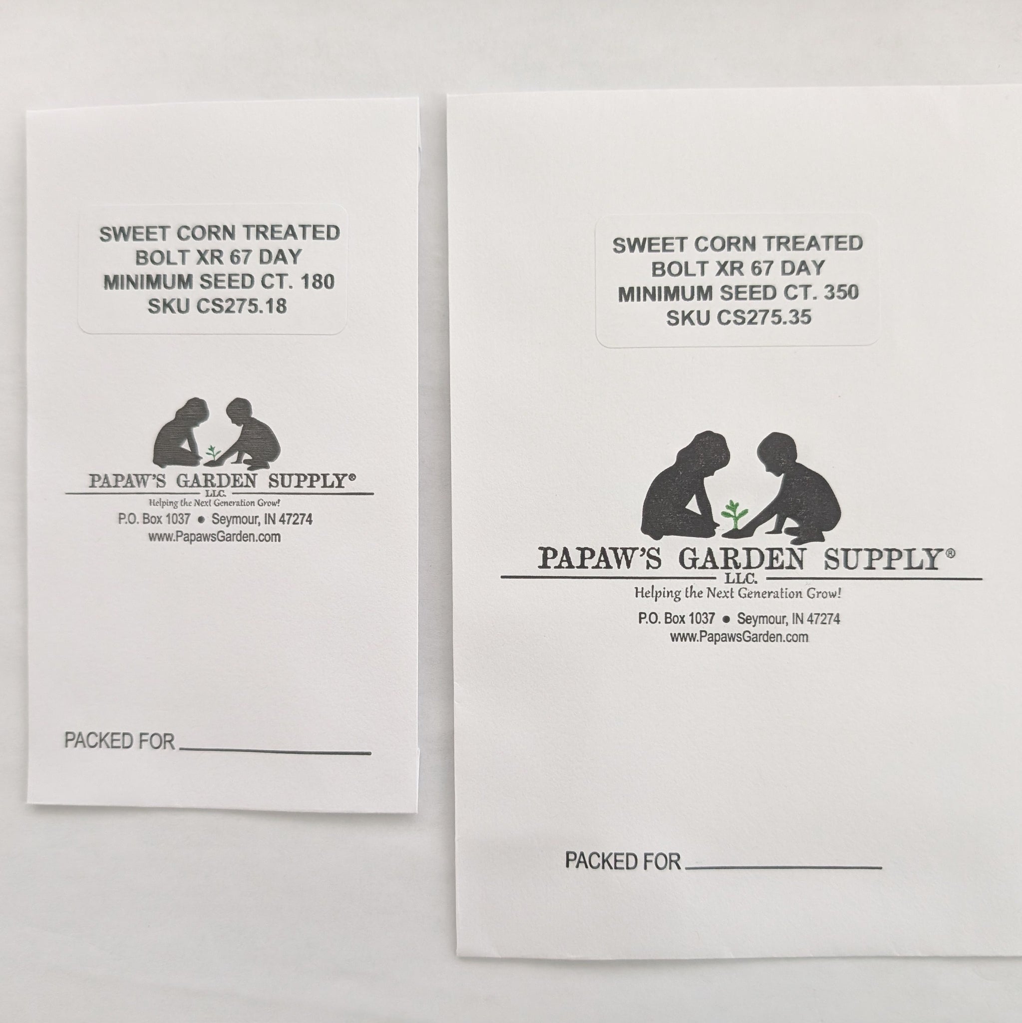 BOLT XR Extra Early 67 DAY Treated Bicolor Sweet Corn Seeds