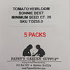 Bonnie Best Heirloom Tomato Seeds