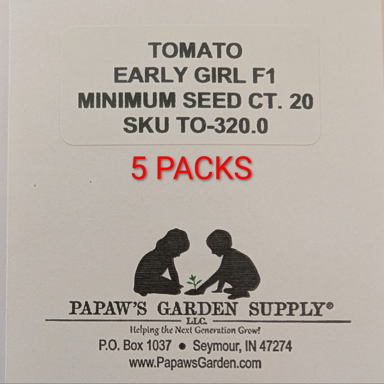 Early Girl Hybrid Tomato Seeds