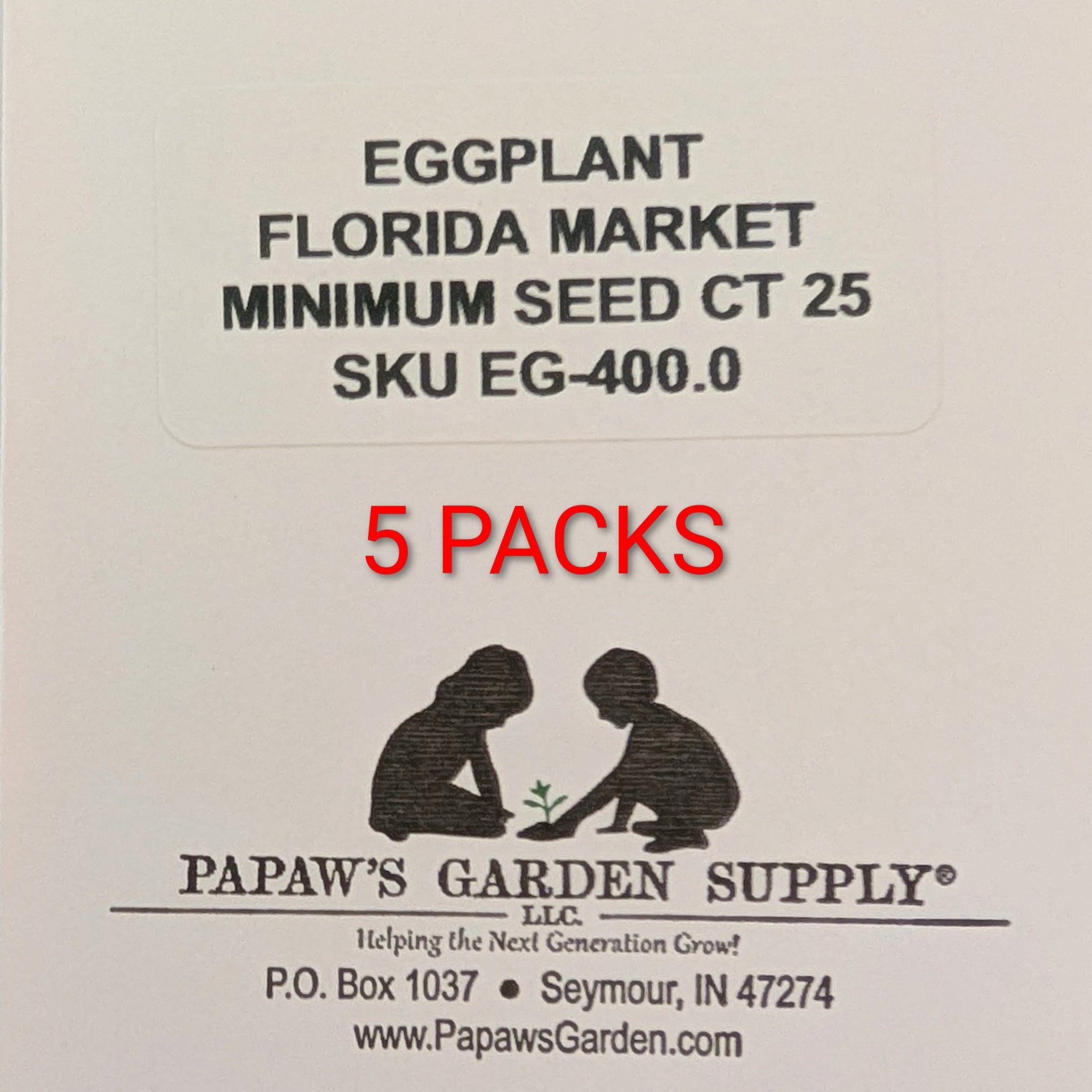 Florida Market Egg Plant Seed