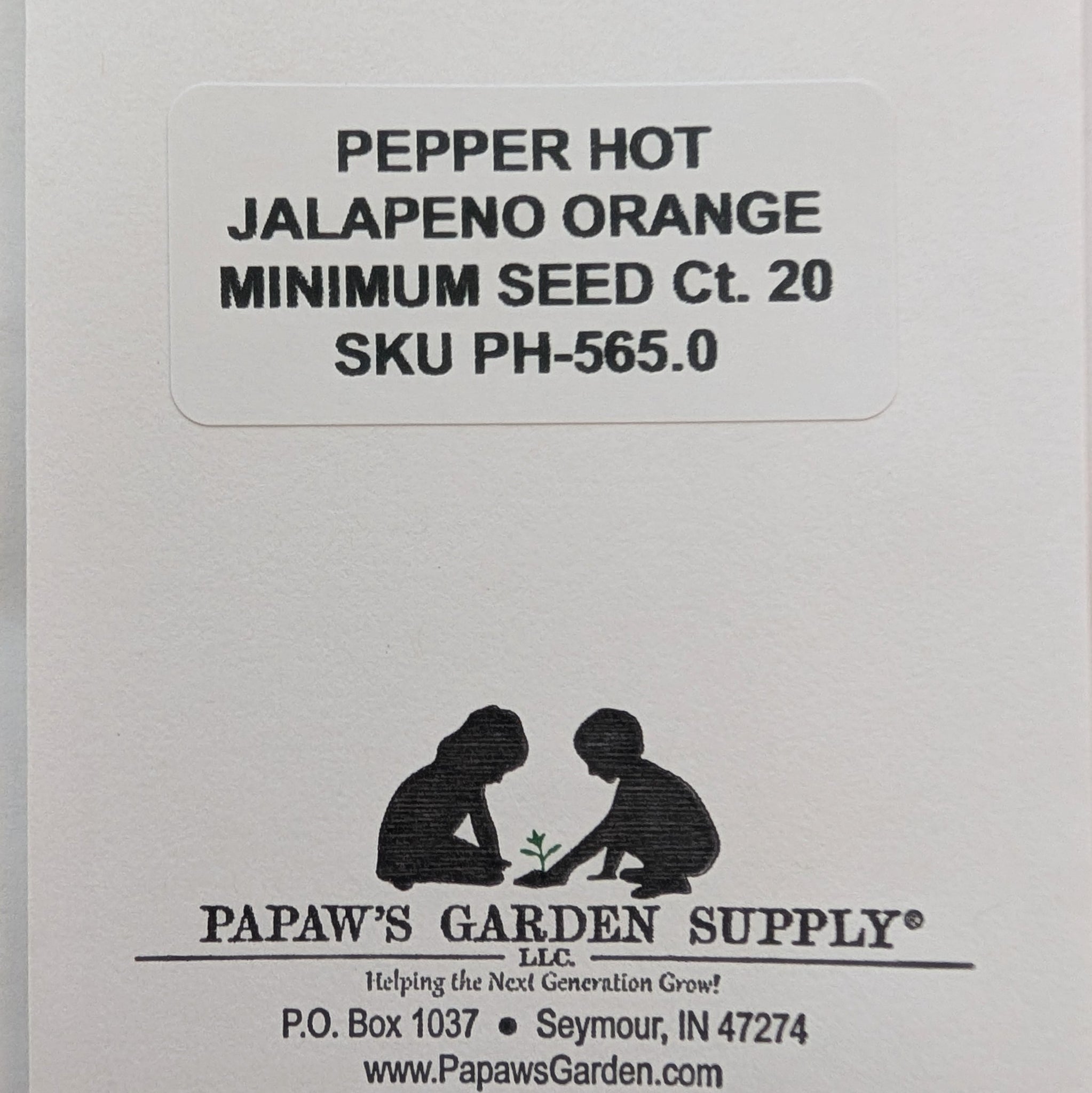 Jalapeno Orange Hot Pepper Seeds