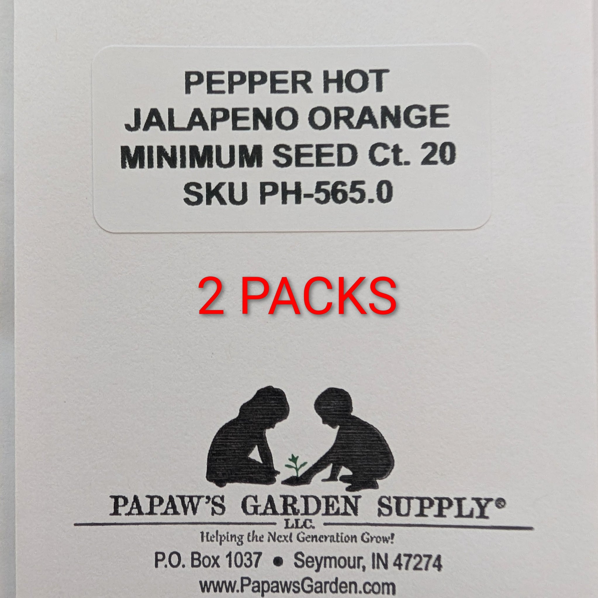 Jalapeno Orange Hot Pepper Seeds