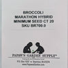 Marathon Hybrid Broccoli Seeds