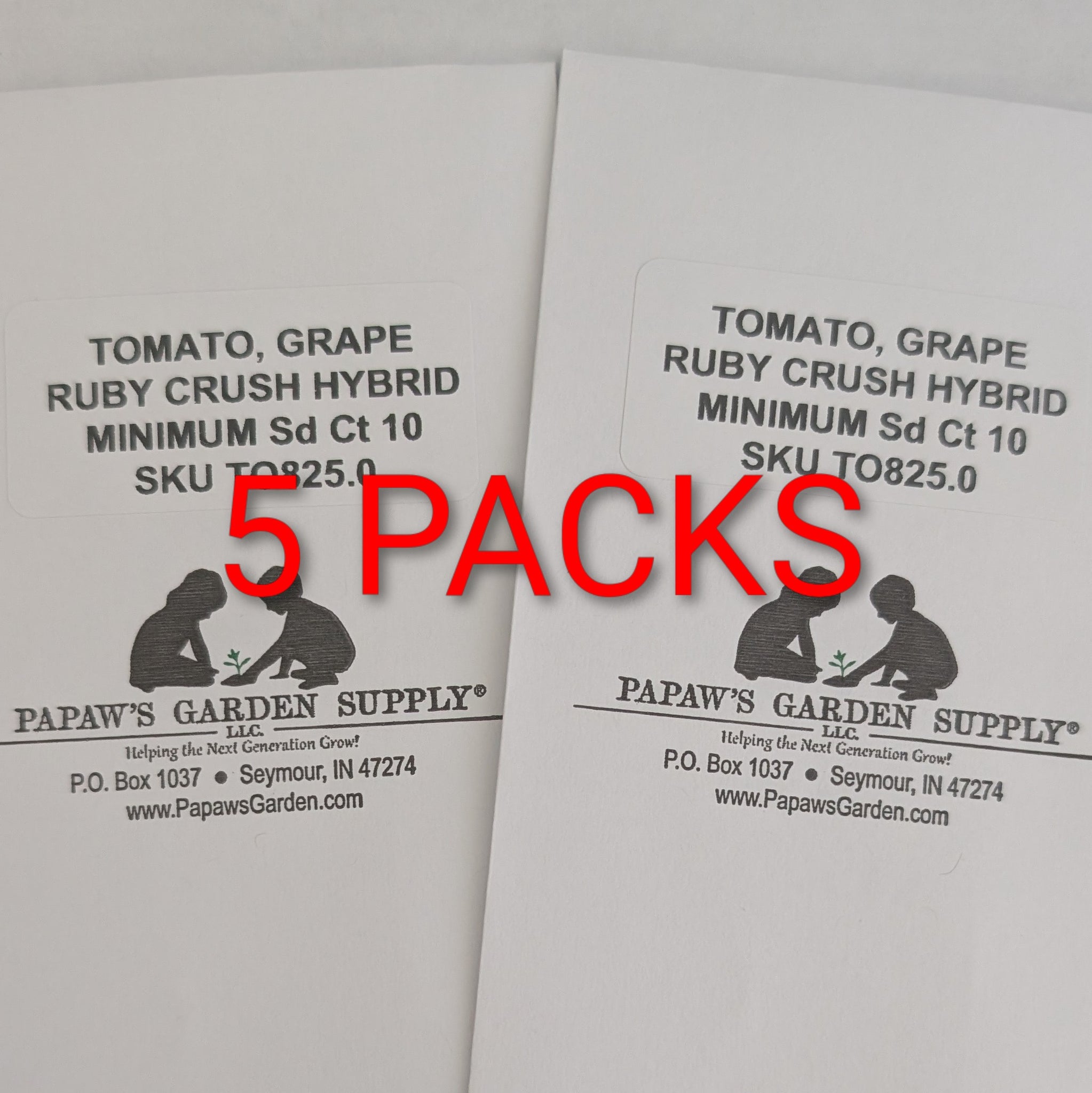 Ruby Crush Hybrid Grape Tomato Seeds
