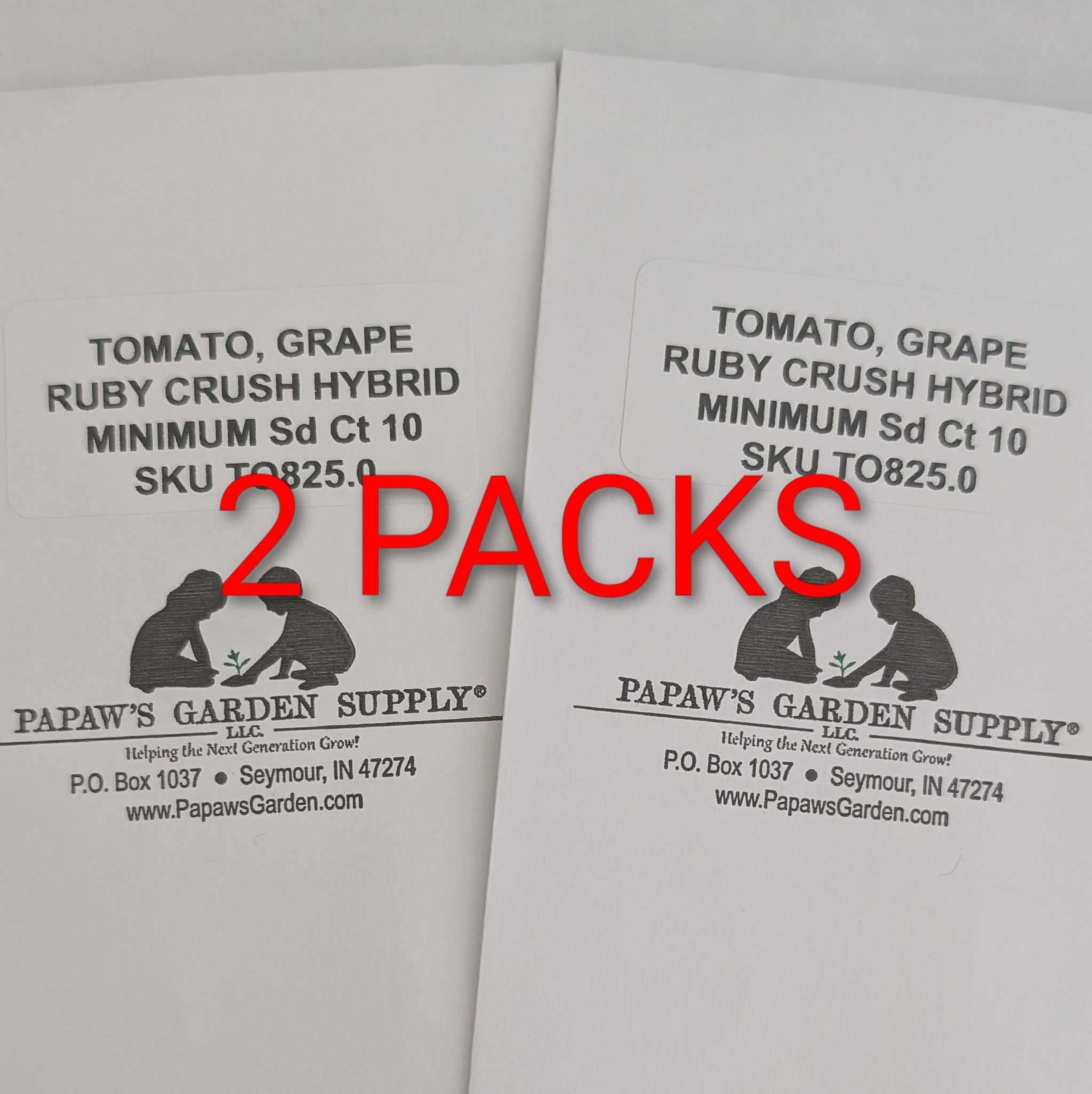 Ruby Crush Hybrid Grape Tomato Seeds