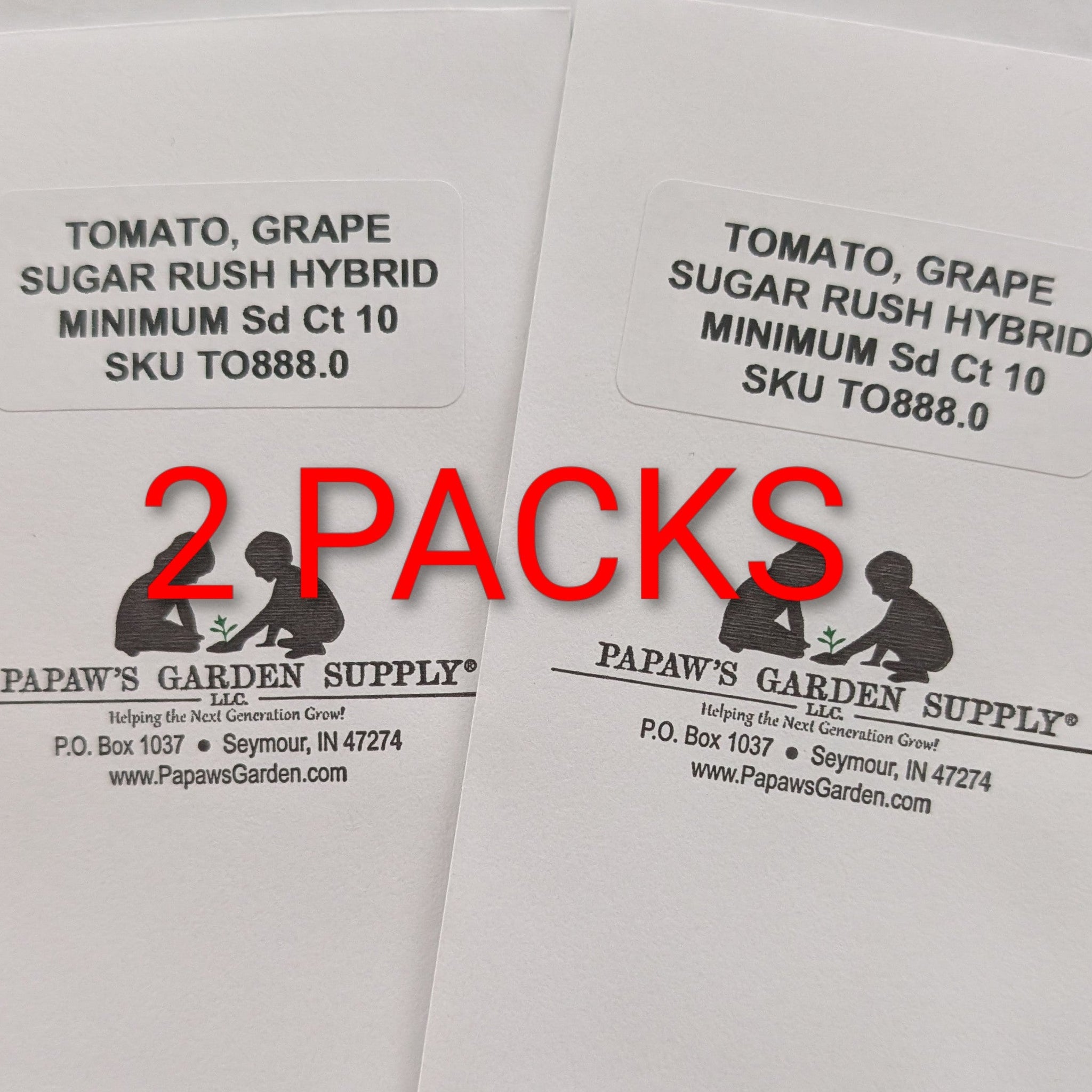 Sugar Rush Hybrid Grape Tomato Seeds