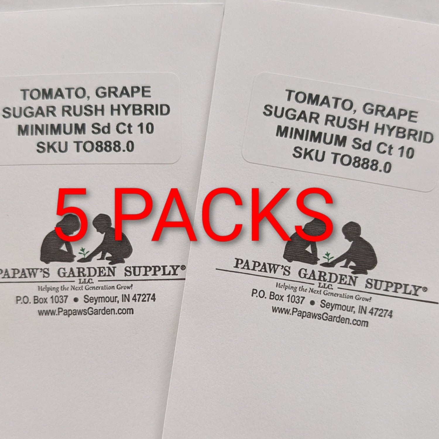 Sugar Rush Hybrid Grape Tomato Seeds