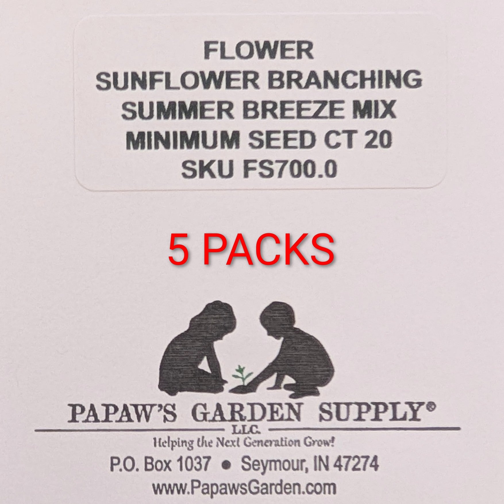 Summer Breeze Branching Sunflower Seed