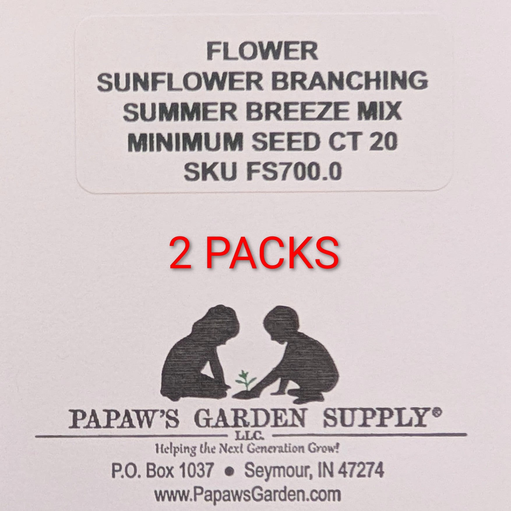 Summer Breeze Branching Sunflower Seed