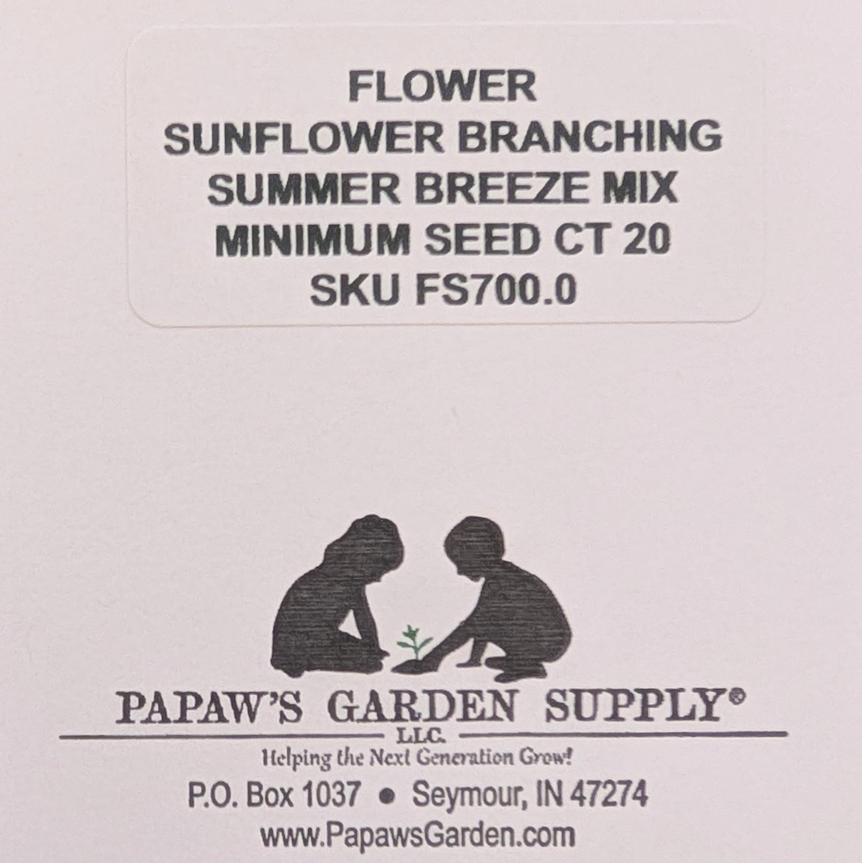 Summer Breeze Branching Sunflower Seed