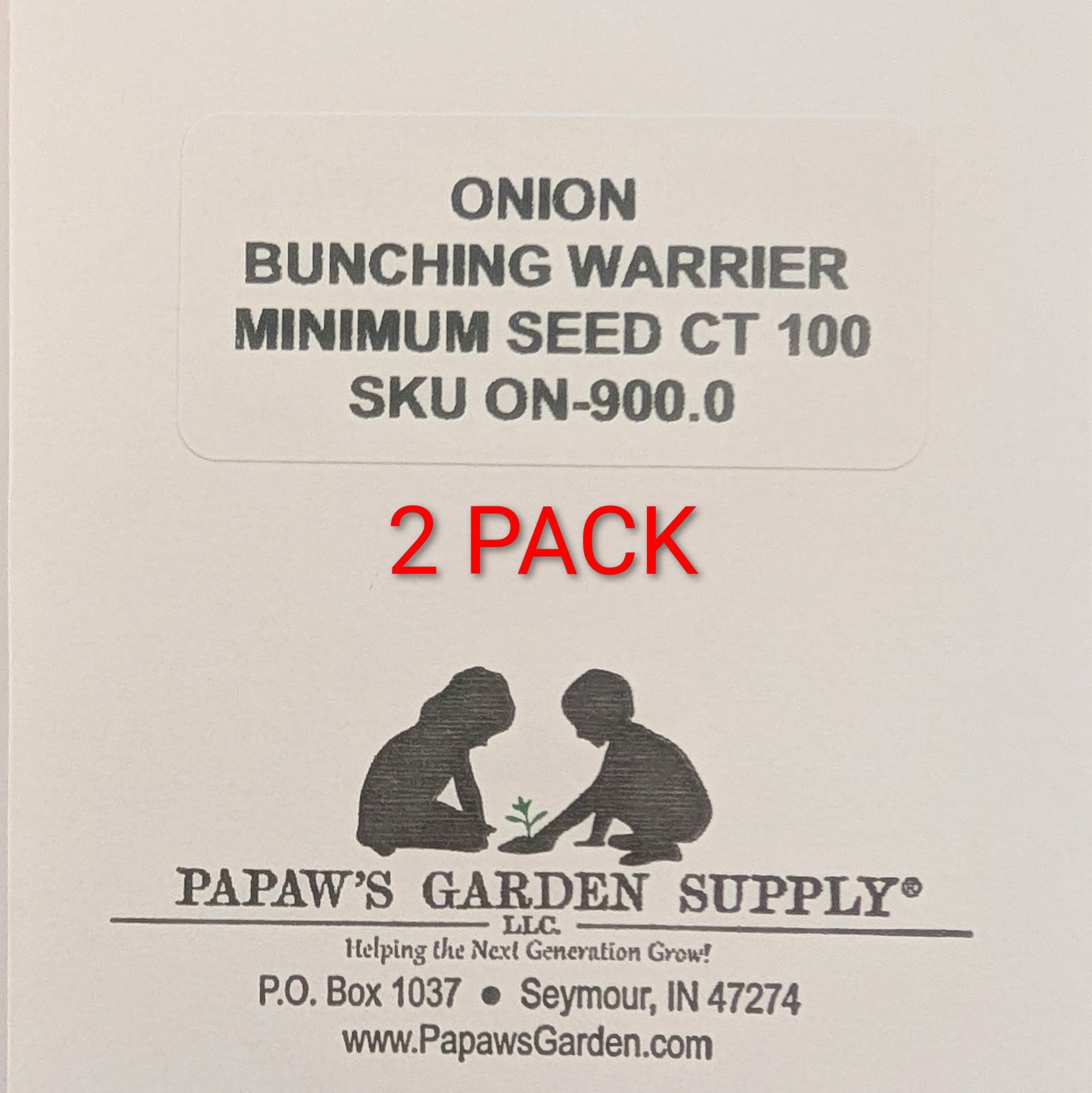 Onion Warrior Bunching Seeds