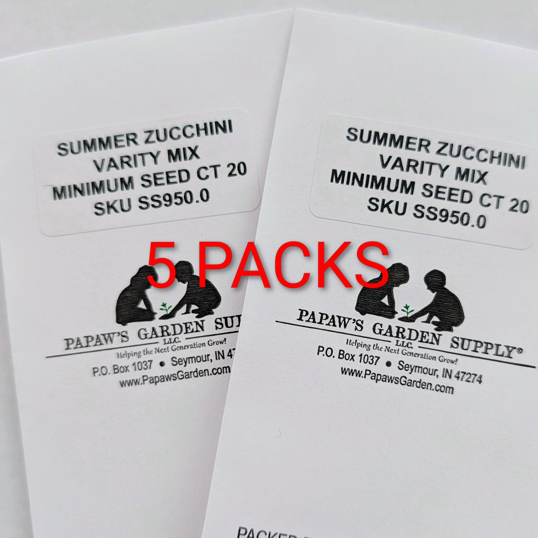 Zucchini Squash Variety Mix Seeds