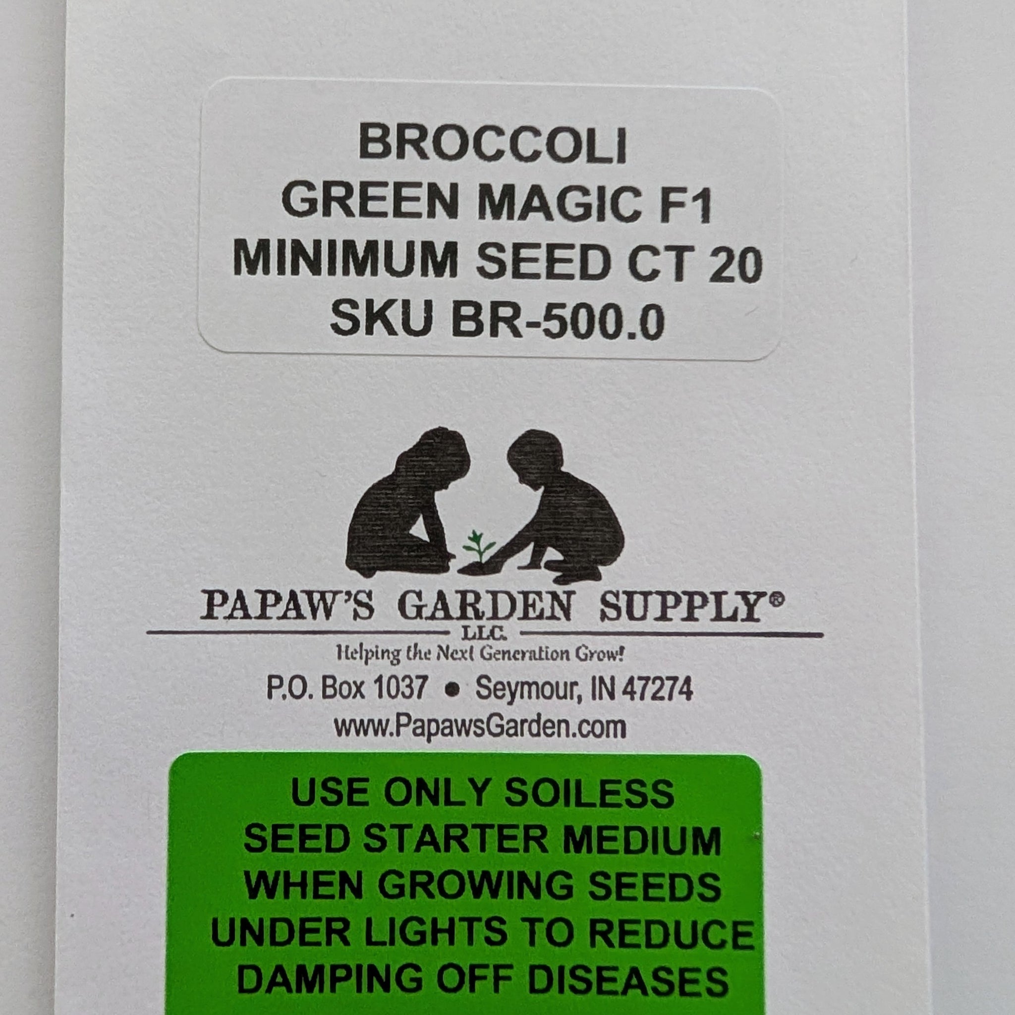 Broccoli Magic Shapoo Green Magic Hybrid Side Shoot Production, Spring or Fall Plantings ...