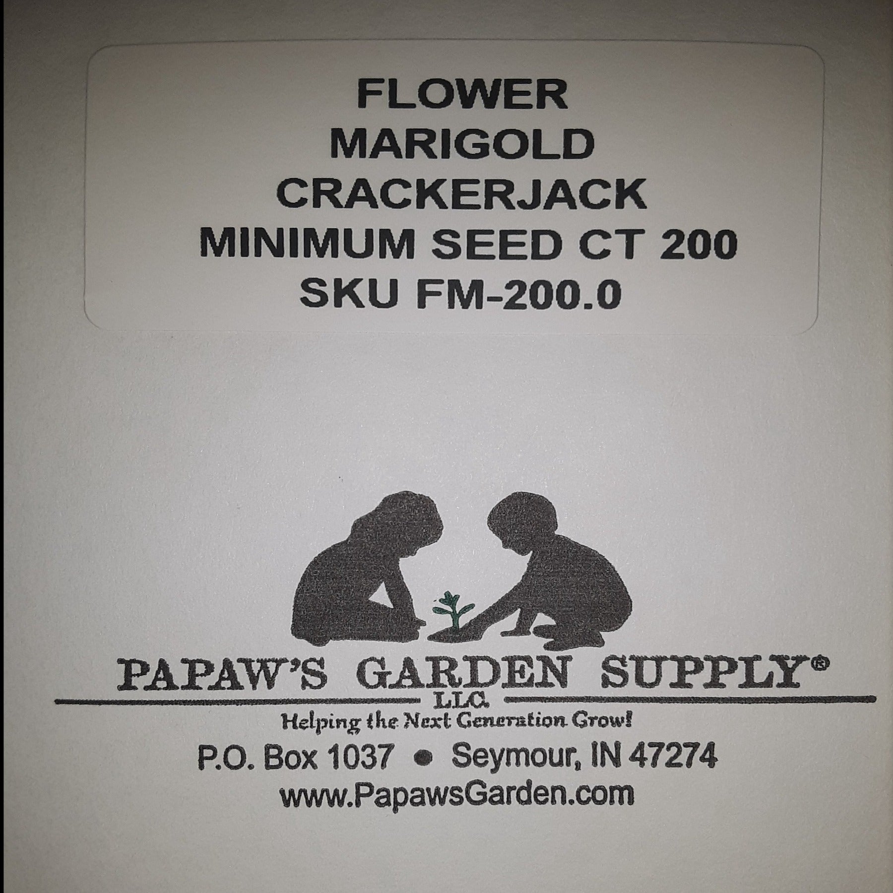 Cracker Jack Series Marigold Flower Seeds