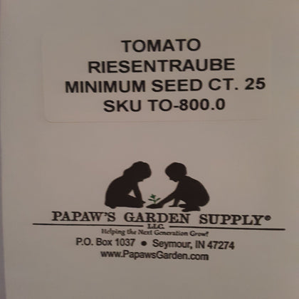 Riesenstrabe Heirloom Cherry Tomato Seeds