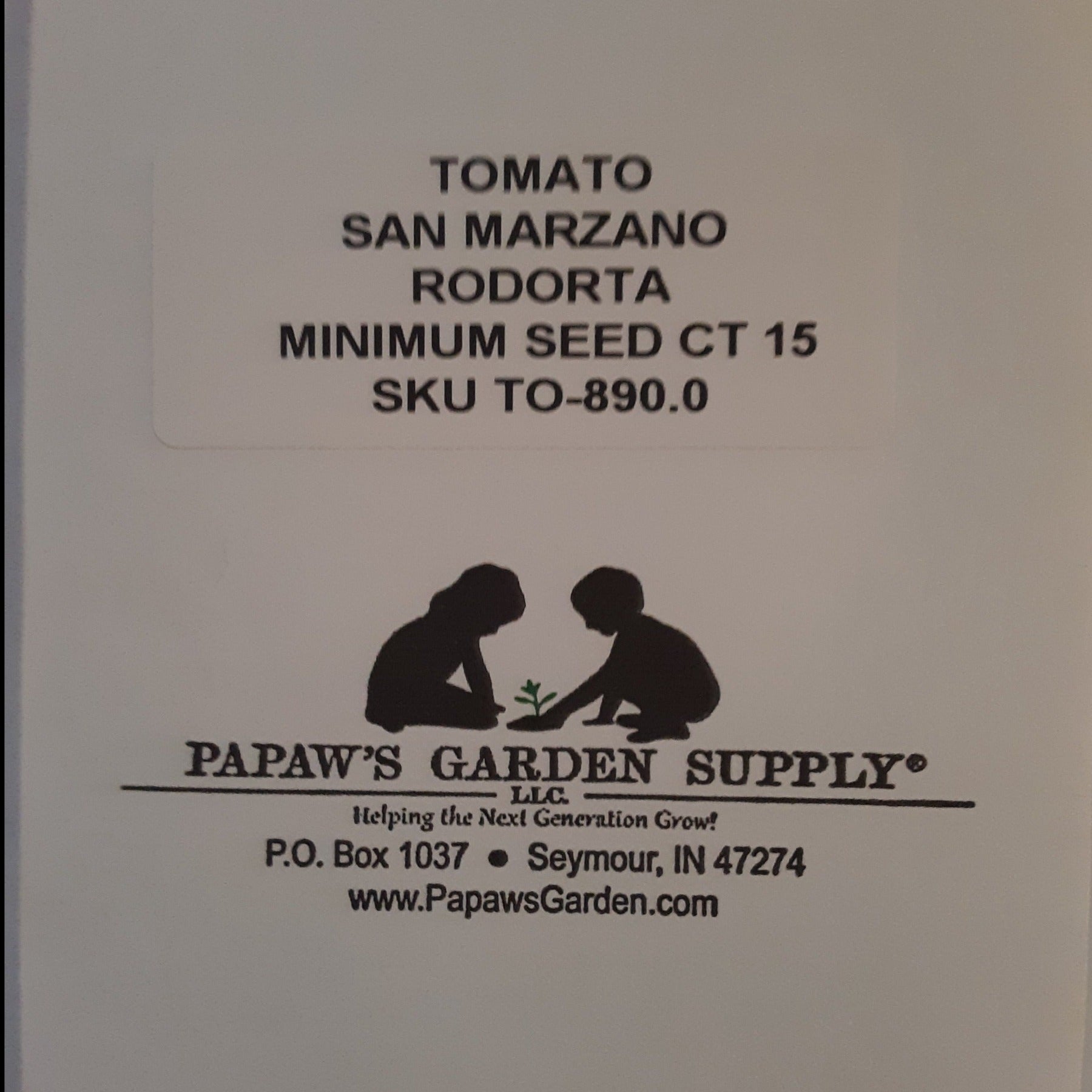 San Marzano Redorta Heirloom Tomato Seeds