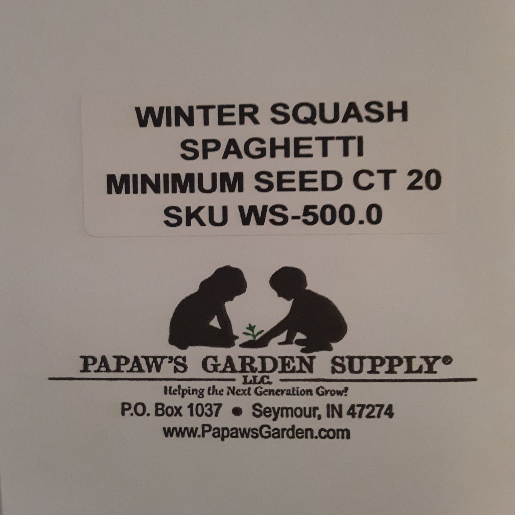 Spaghetti Winter Squash Seeds