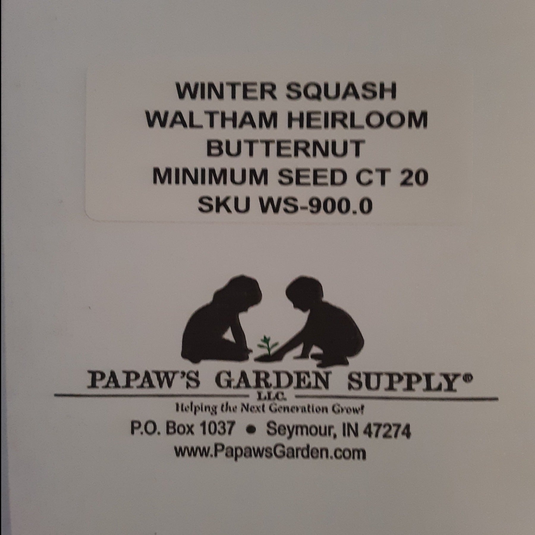 Waltham Heirloom Butternut Winter Squash Seeds