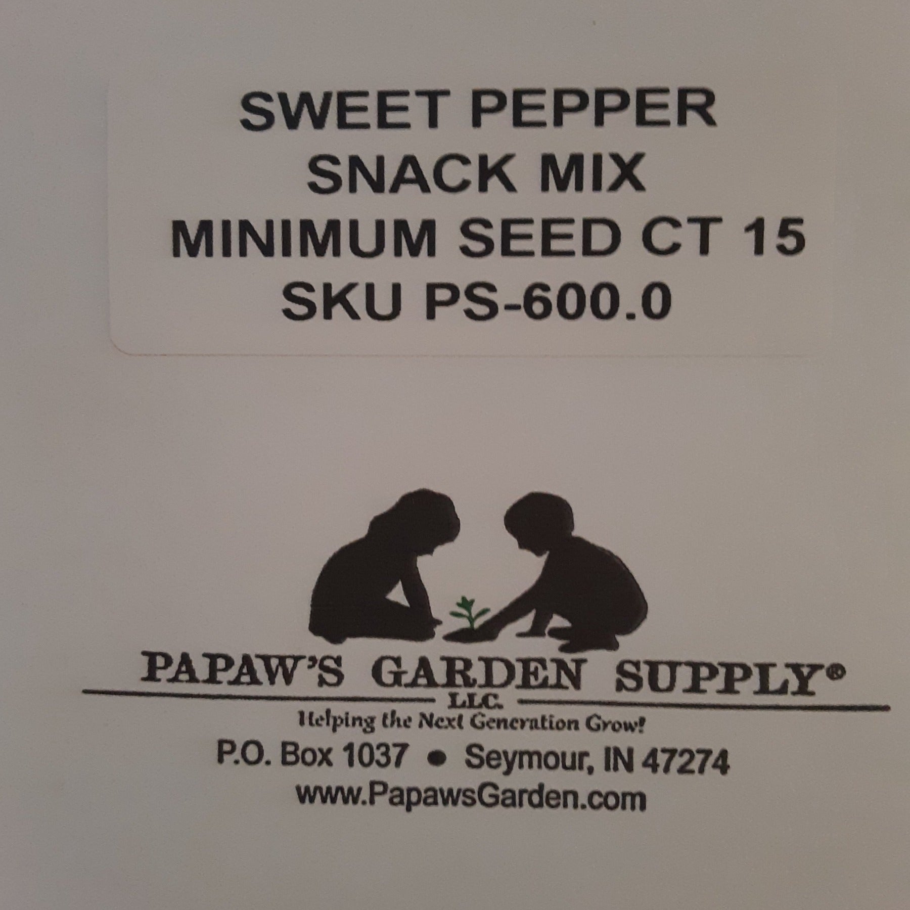 Sweet Snacking Mix Pepper Seeds