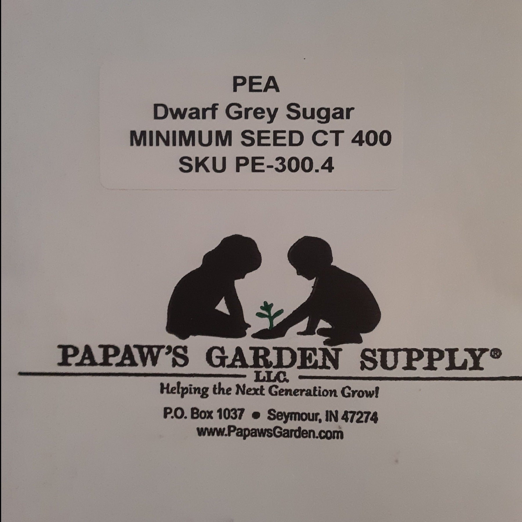 Dwarf Grey Sugar Snow Pea Seeds