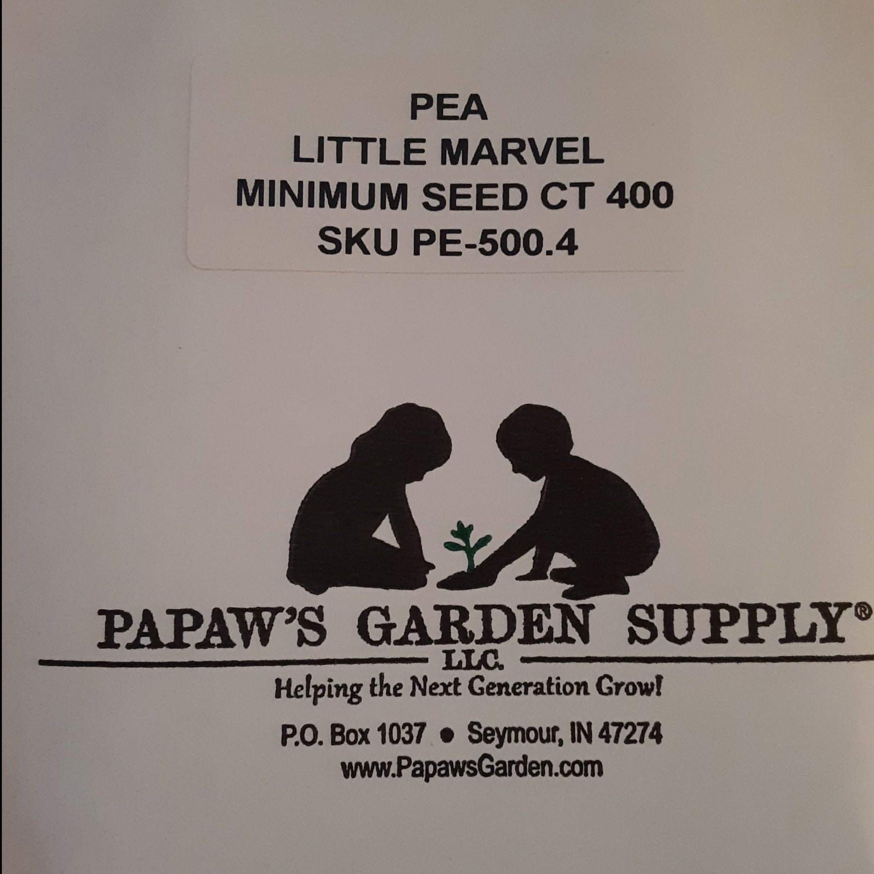 Little Marvel Bush Pea Seeds