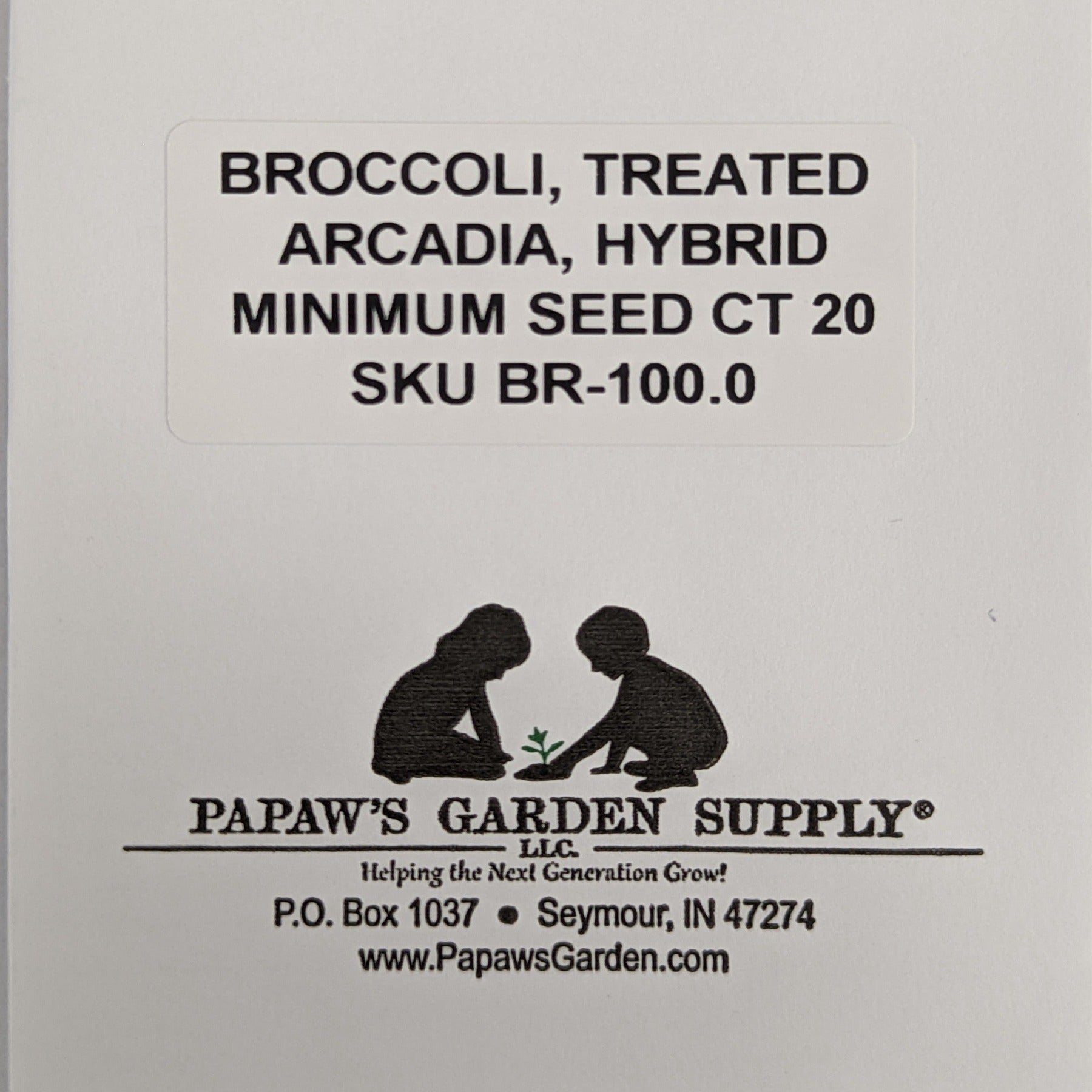 Arcadia Hybrid Treated Broccoli Seeds