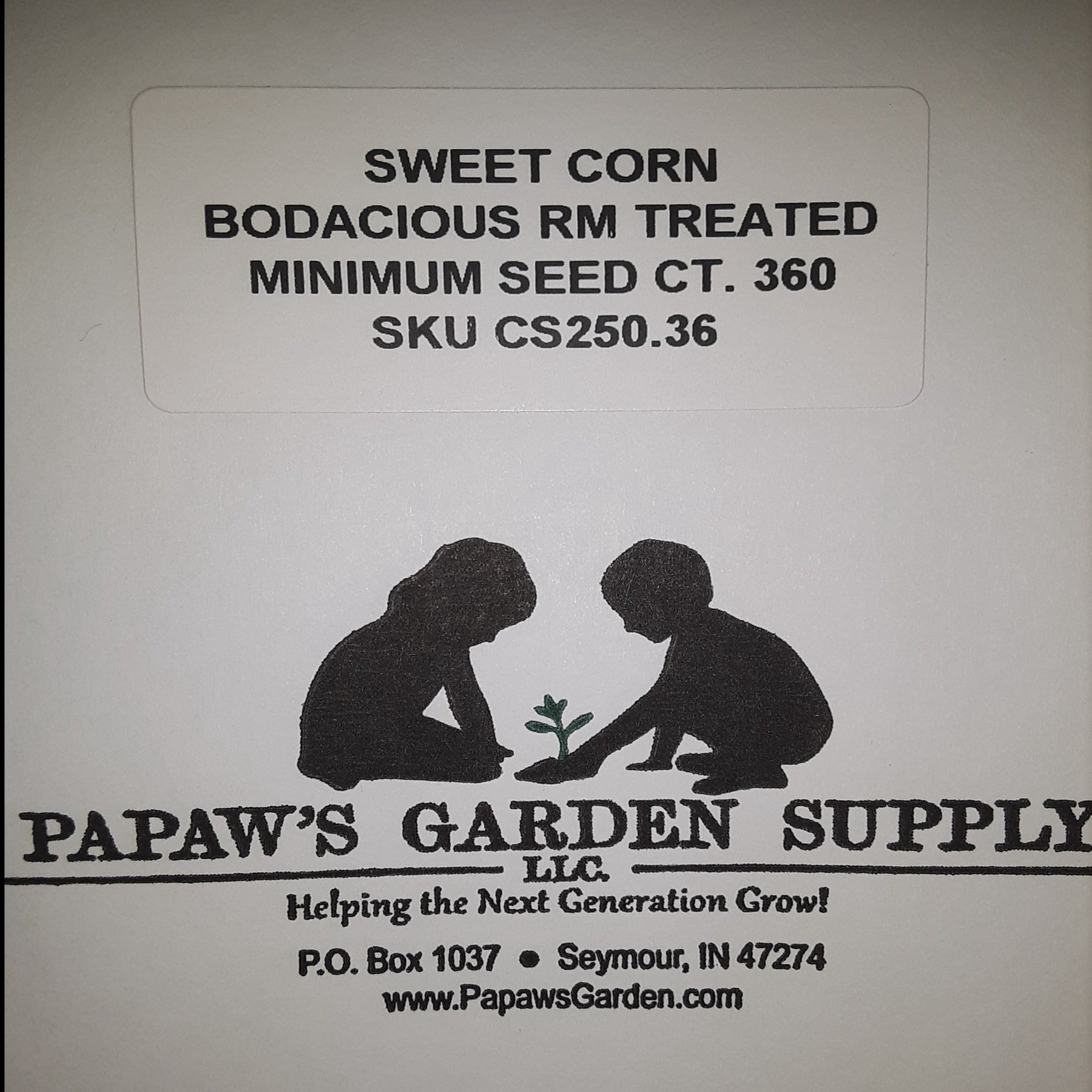 Bodacious RM Yellow Sweet Corn Treated Seeds