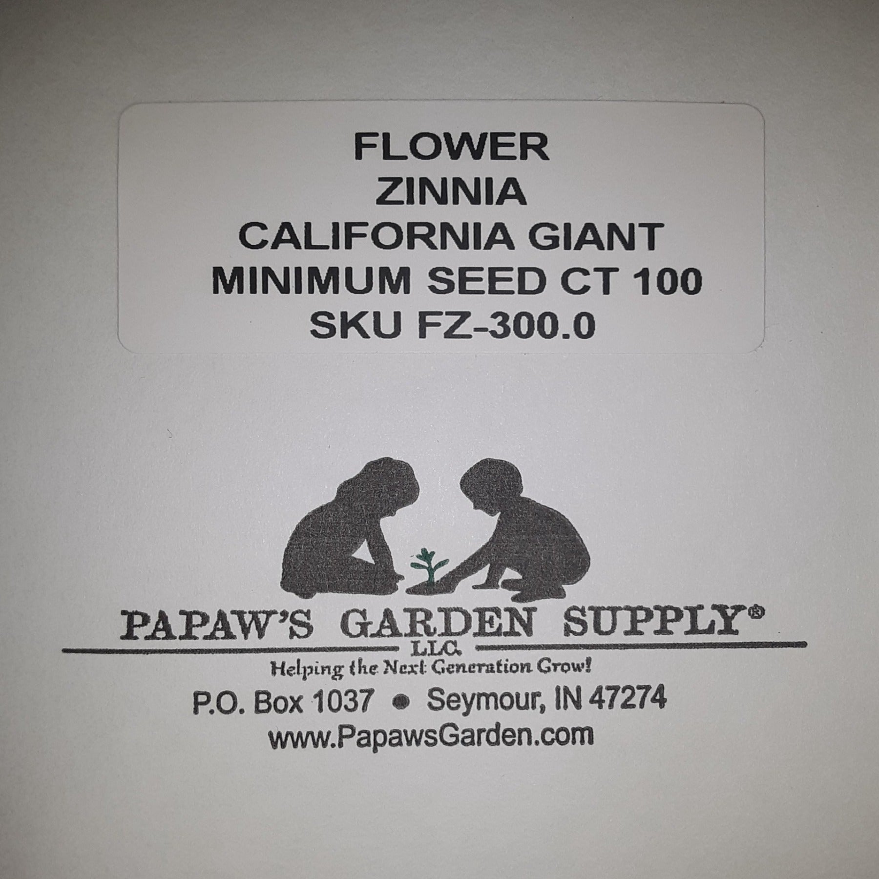 California Giant Mix Zinnia Seeds