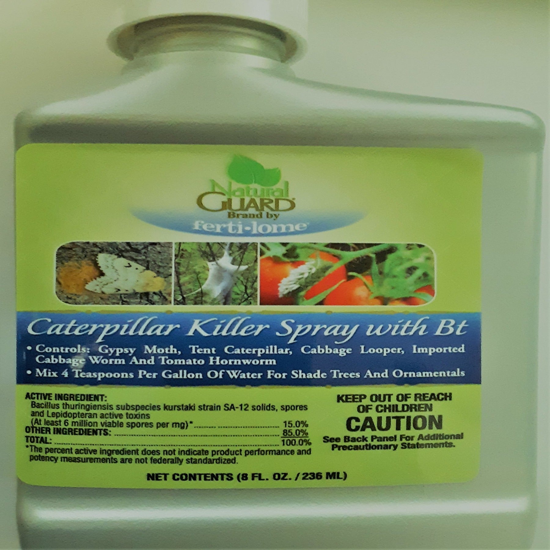 caterpillar garden spray Caterpillar Spray with Bacillus Thuringiesis, 8 OZ Concentrate – Papaws Garden Supply LLC