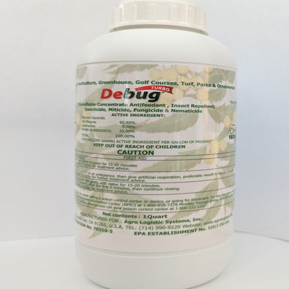 Debug Turbo 1QT Bottle Organic Use Pesticide