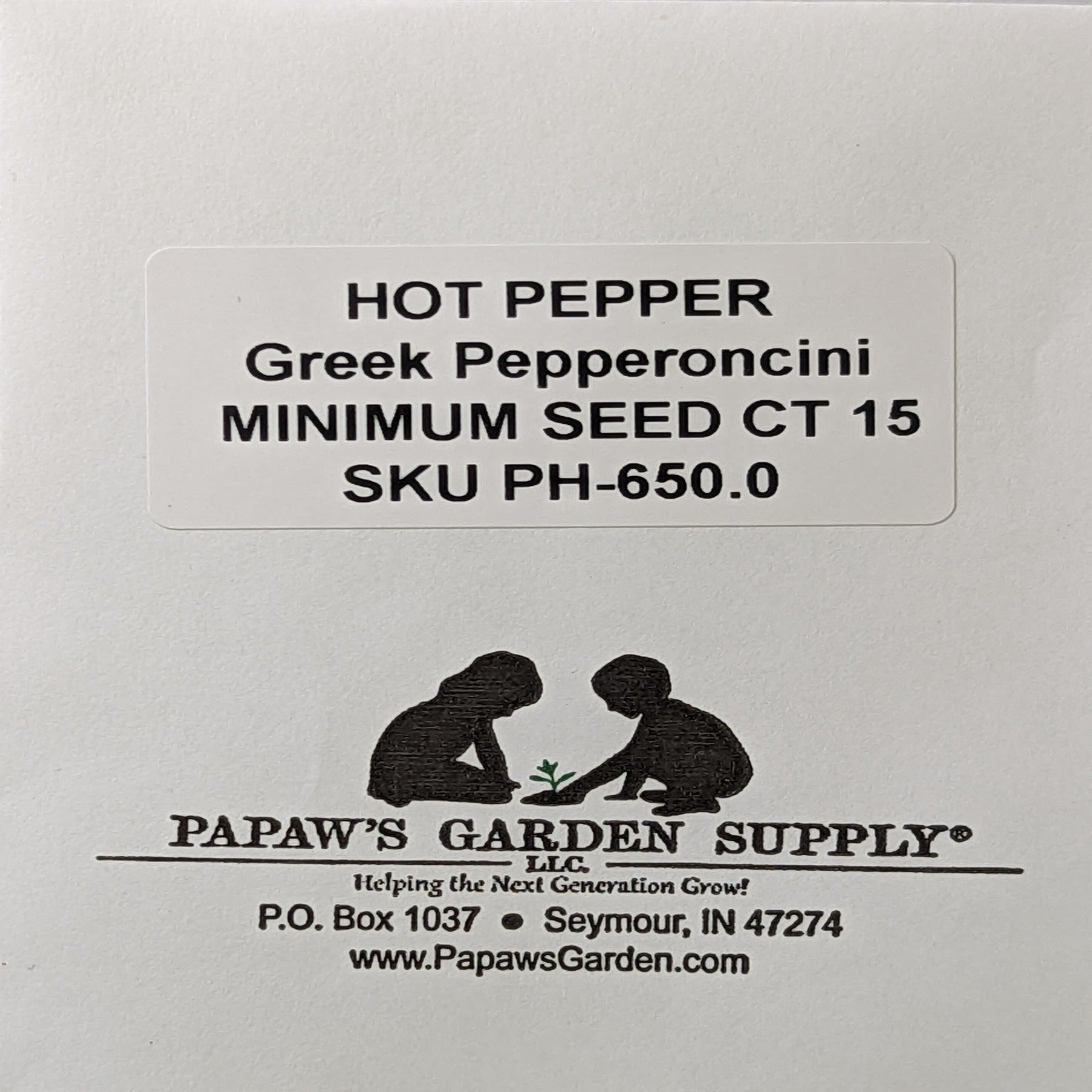 Greek Pepperoncini Hot Pepper Seeds