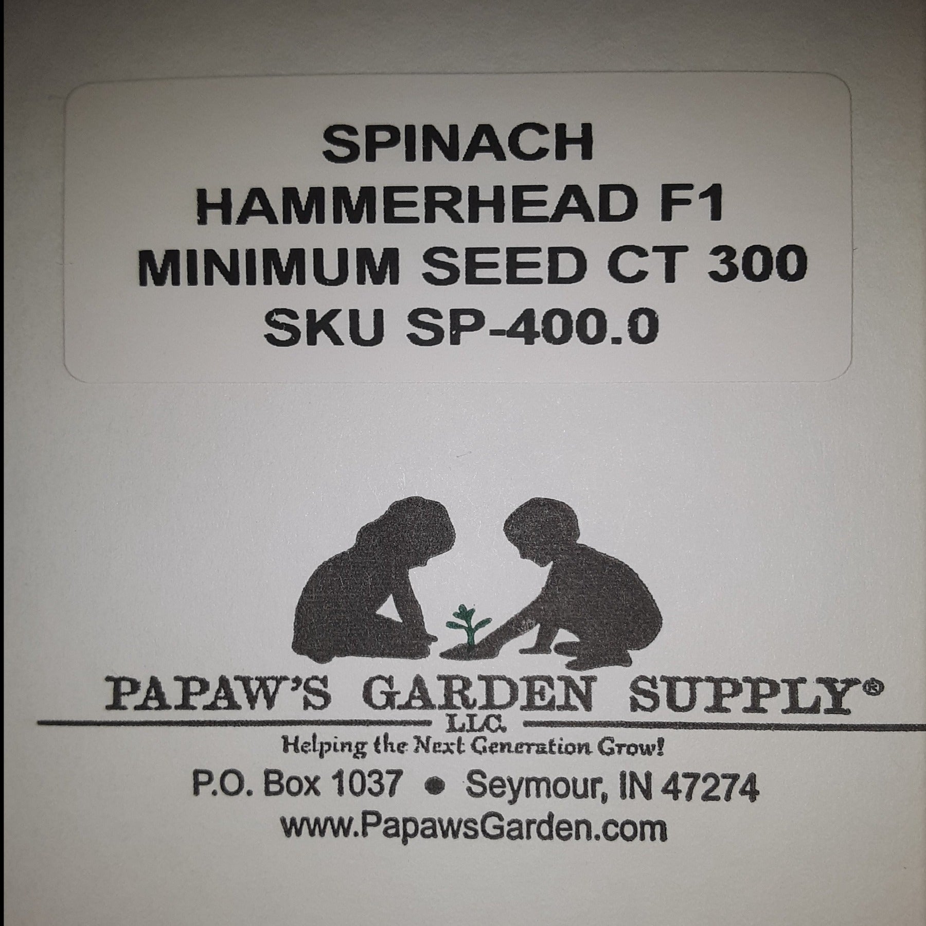 Hammerhead Hybrid Spinach Seeds