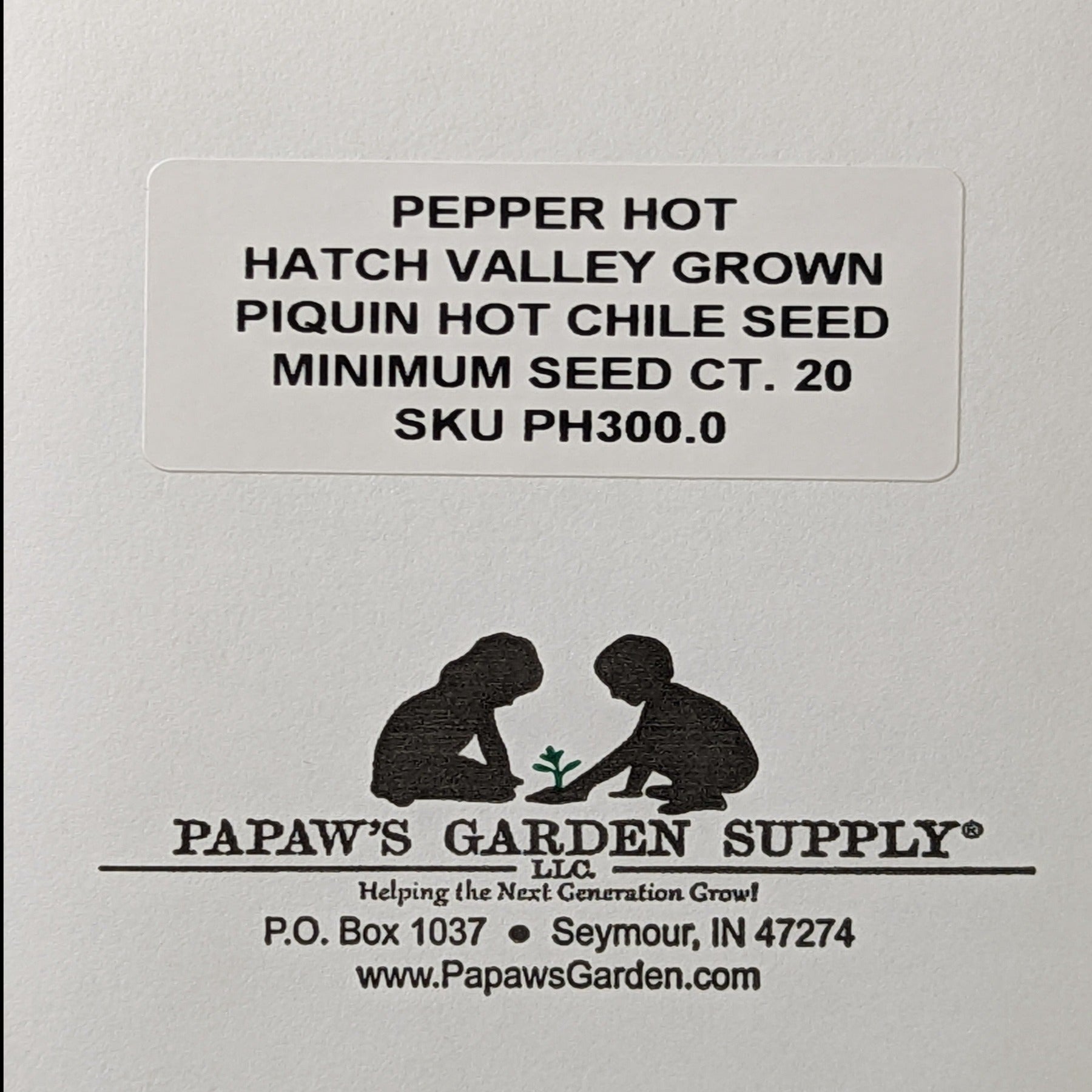 Hatch Valley Grown Piquin Hot Pepper Seeds
