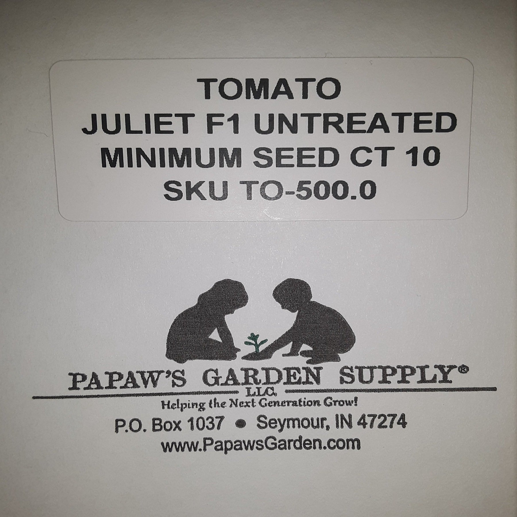 Juliet Untreated Hybrid Paste Tomato Seeds