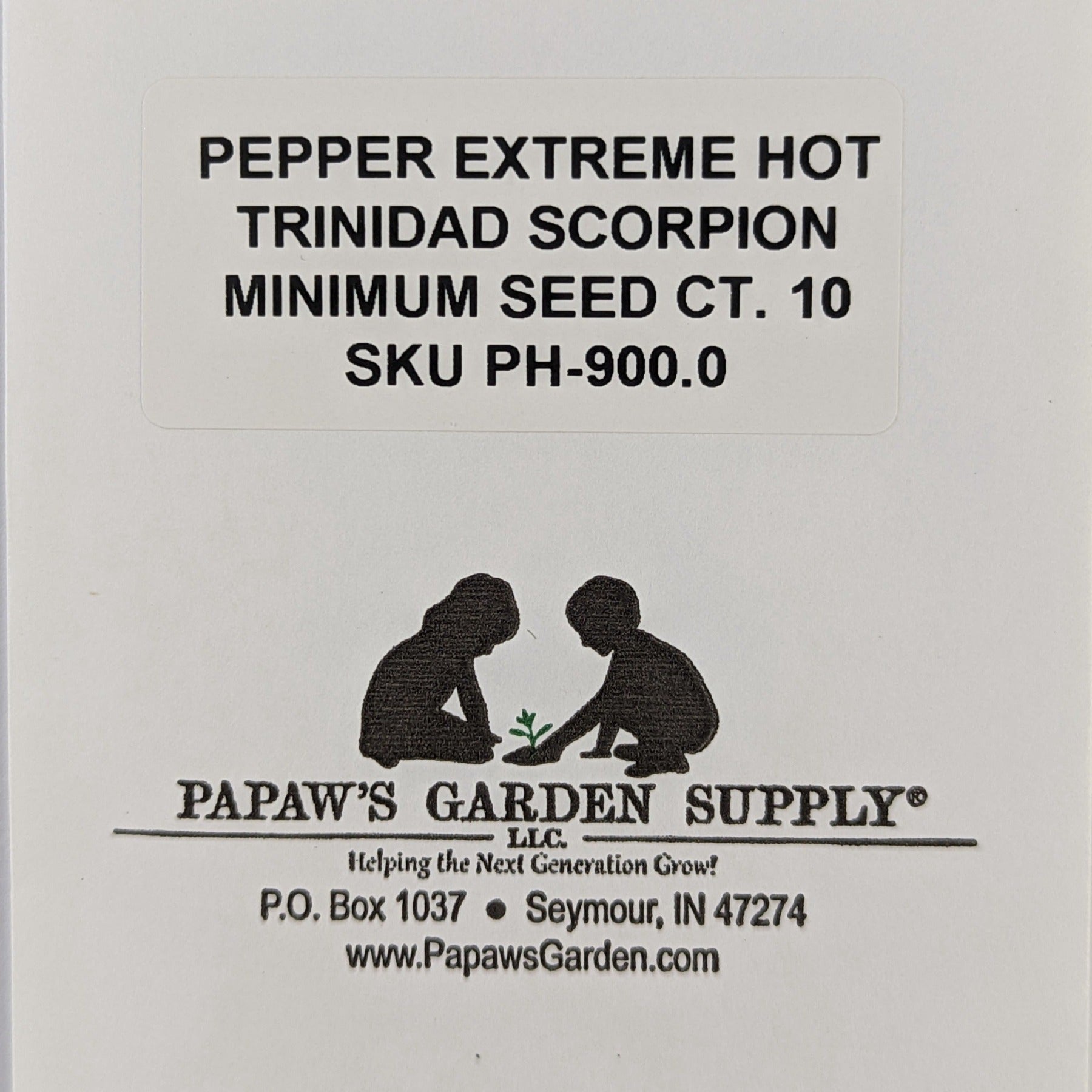 Trinidad Scorpion Extreme Hot Pepper Seeds