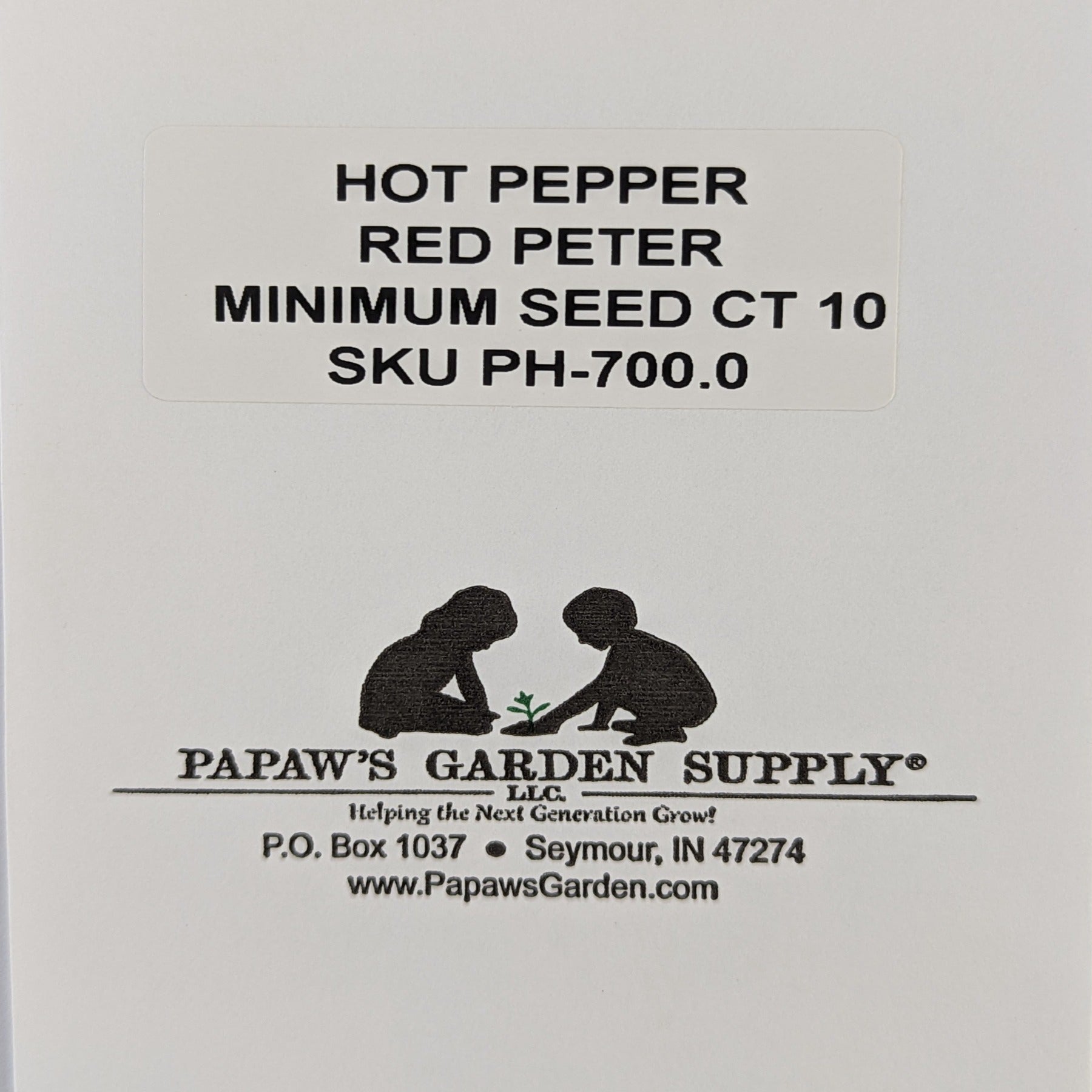 Red Peter Hot Pepper Seeds