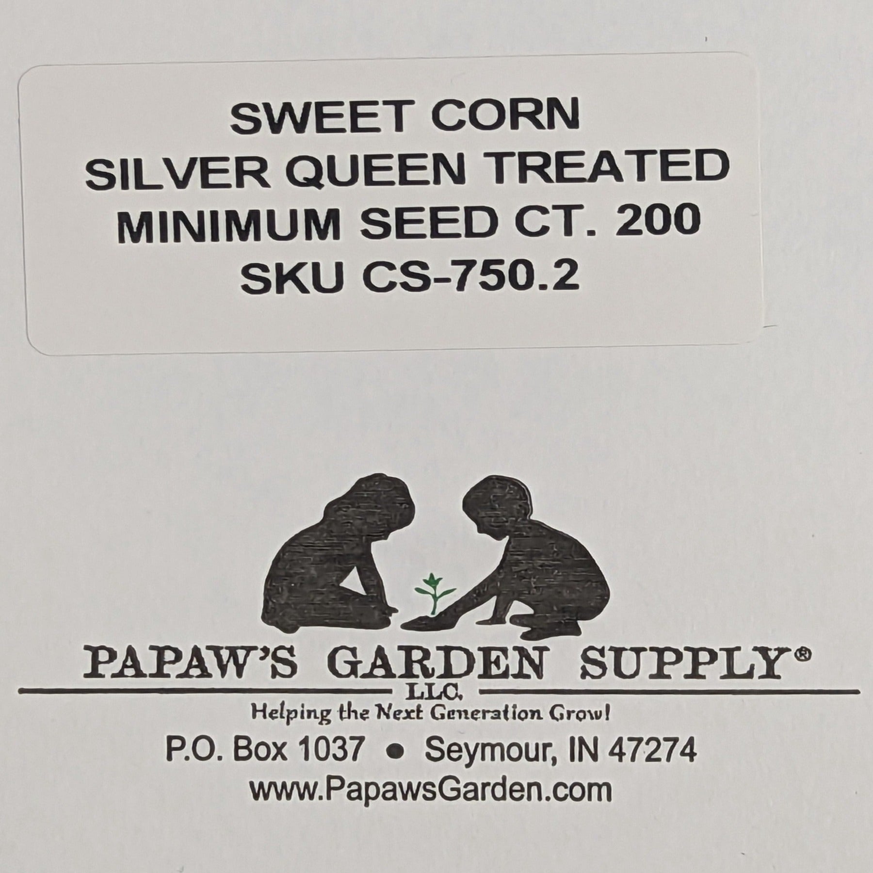 Silver Queen Treated Hybrid Sweet Corn Seed