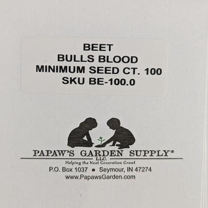 Bulls Blood Beet Root Seeds