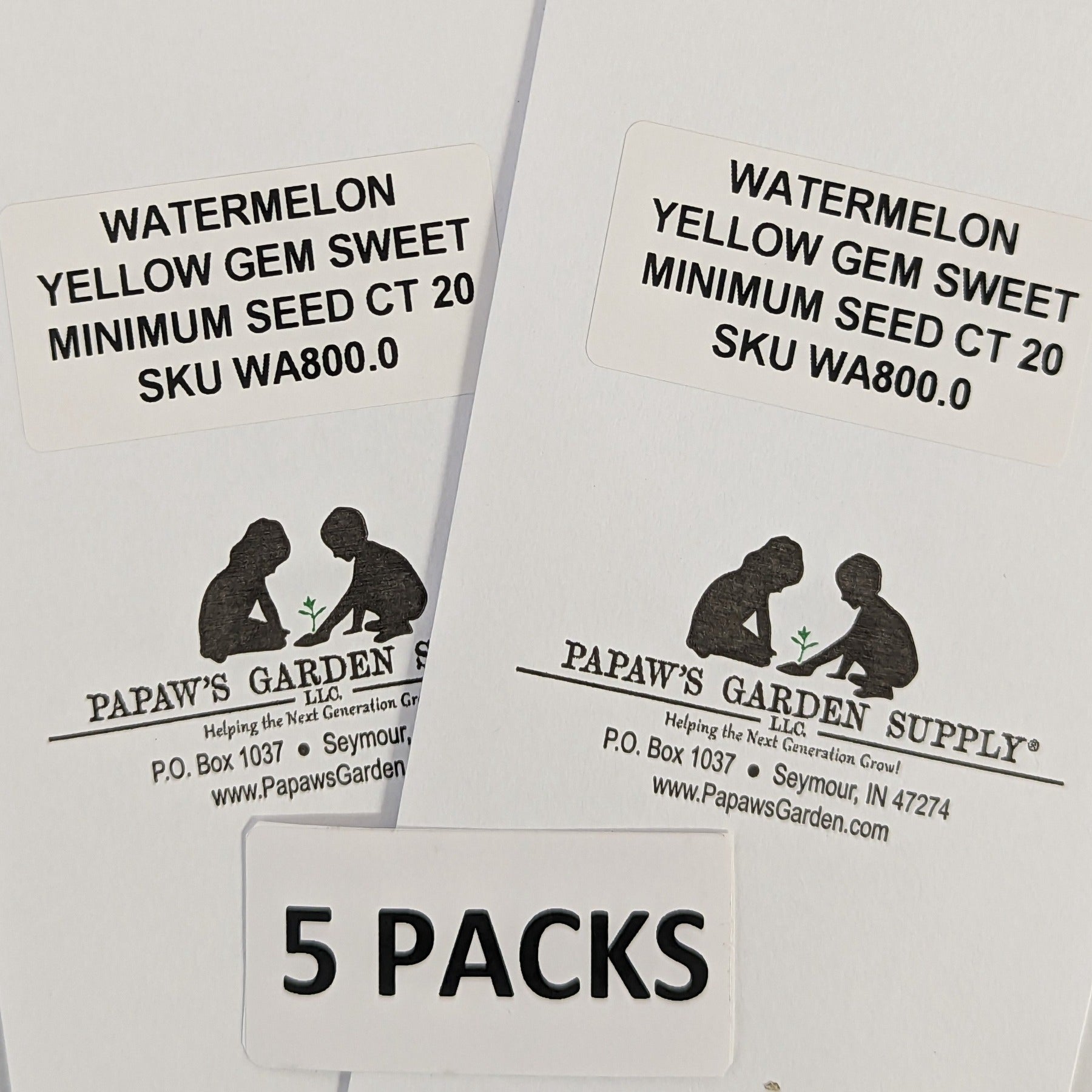 garden gem seeds Papaw's Garden Supply Llc. Helping THE Next Generation Grow! Yellow Gem Sweet 2 Pack of 20 Seeds Each, Size: 2 PKTS 20 SEED ct EACH