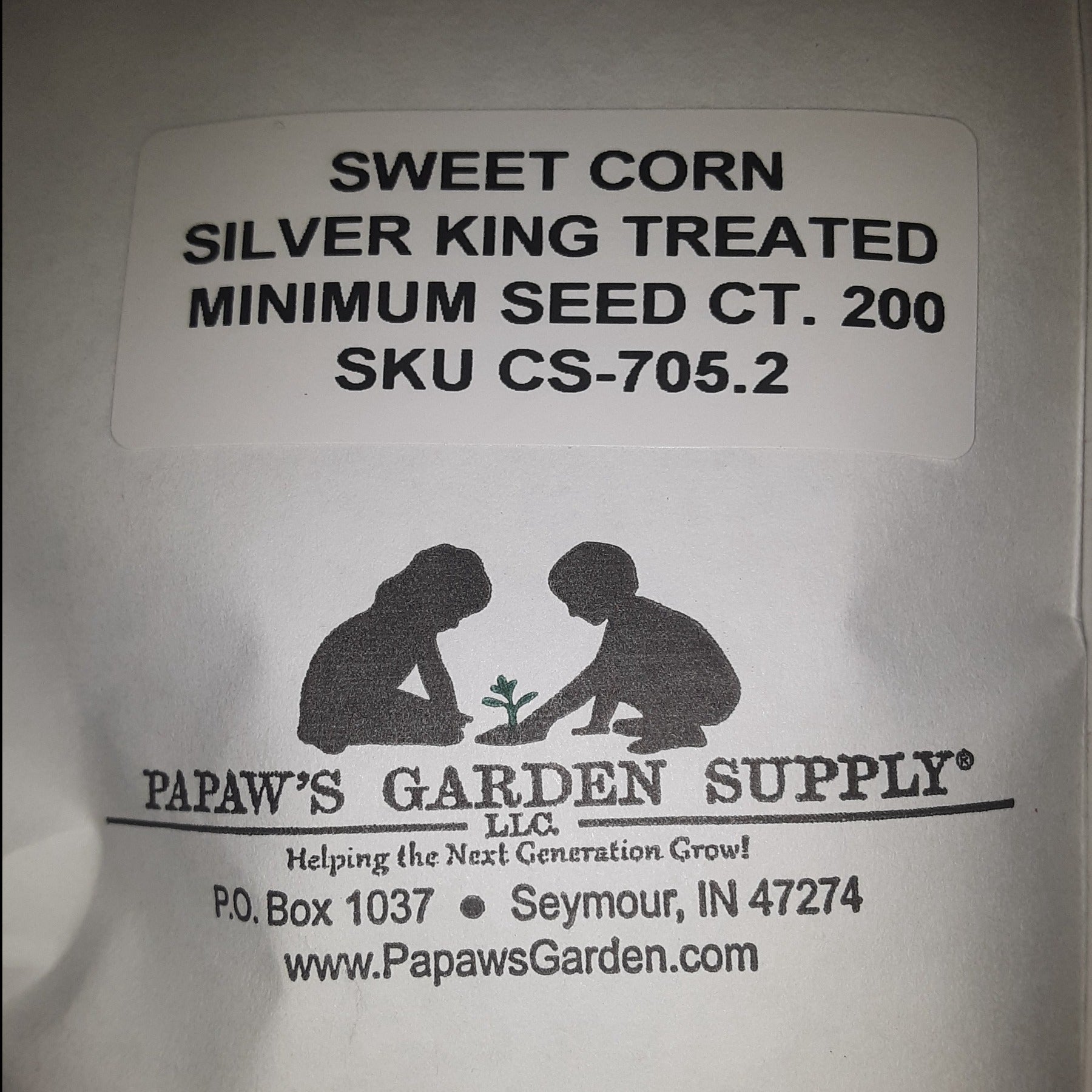 Silver King Treated Hybrid Sweet Corn Seed